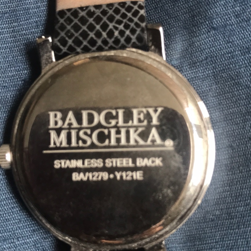 Badgley Mischka pave embellished watch EUC - Picture 5 of 12
